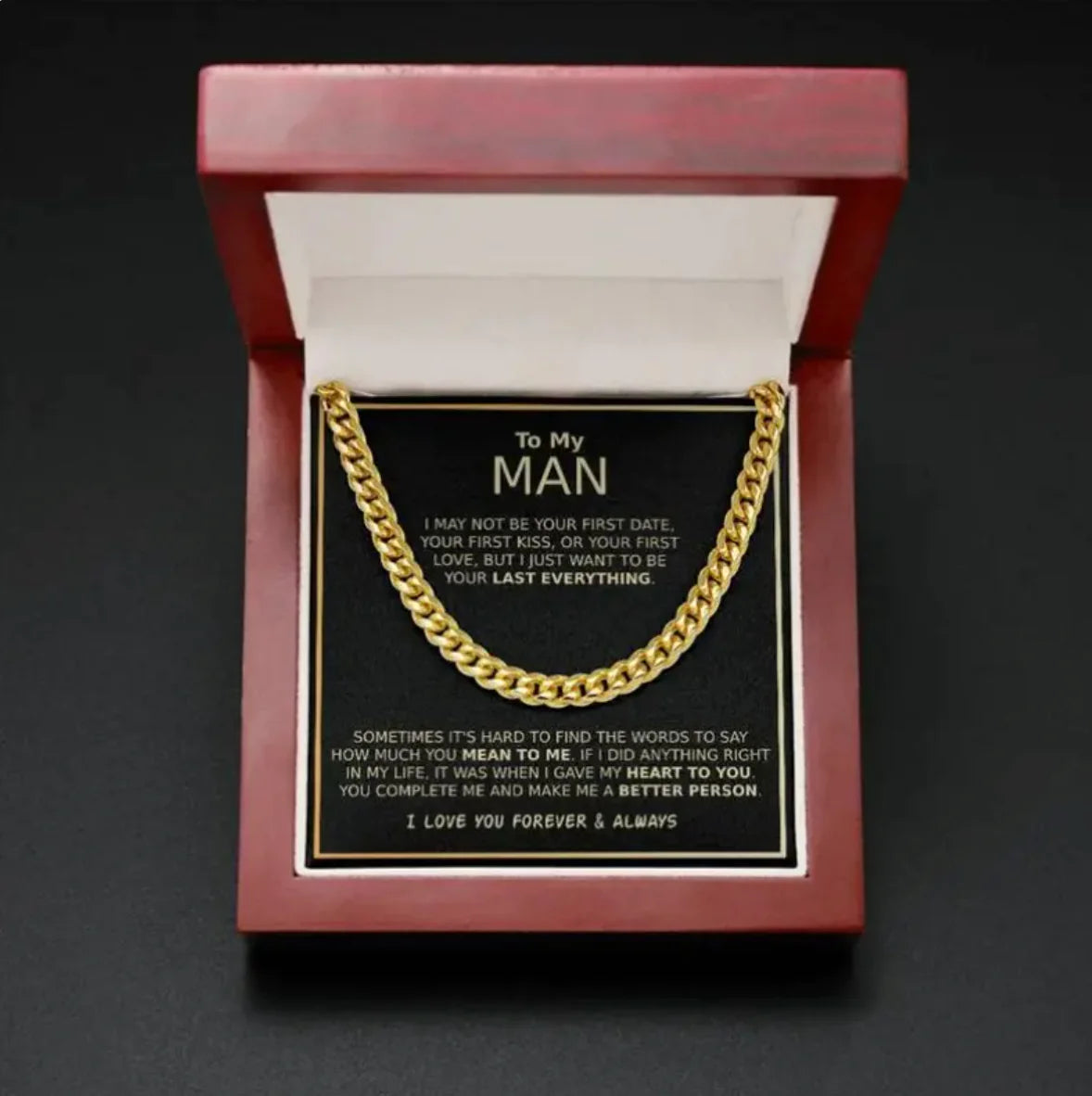 14K Gold-Plated Titanium Cuban Link Necklace Bracelet