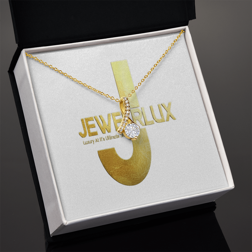 Alluring Beauty Necklace (Yellow & White Gold Variants)