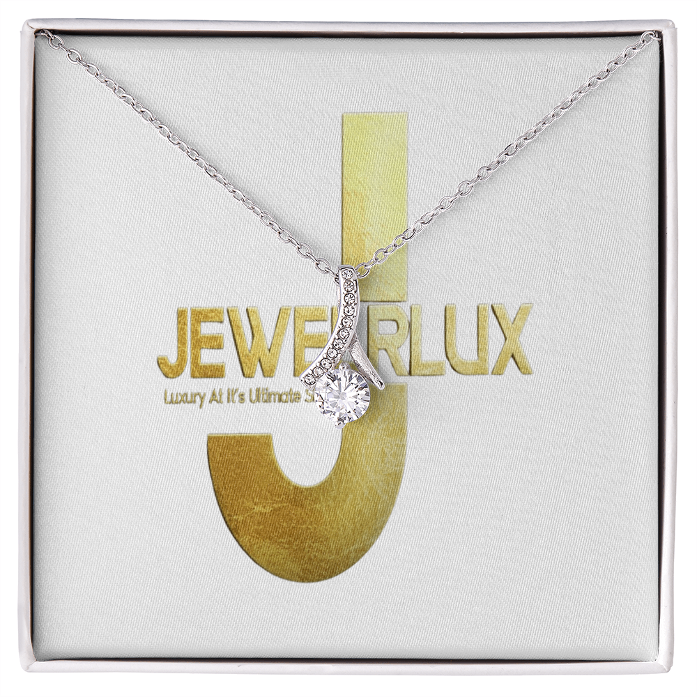 Alluring Beauty Necklace (Yellow & White Gold Variants)