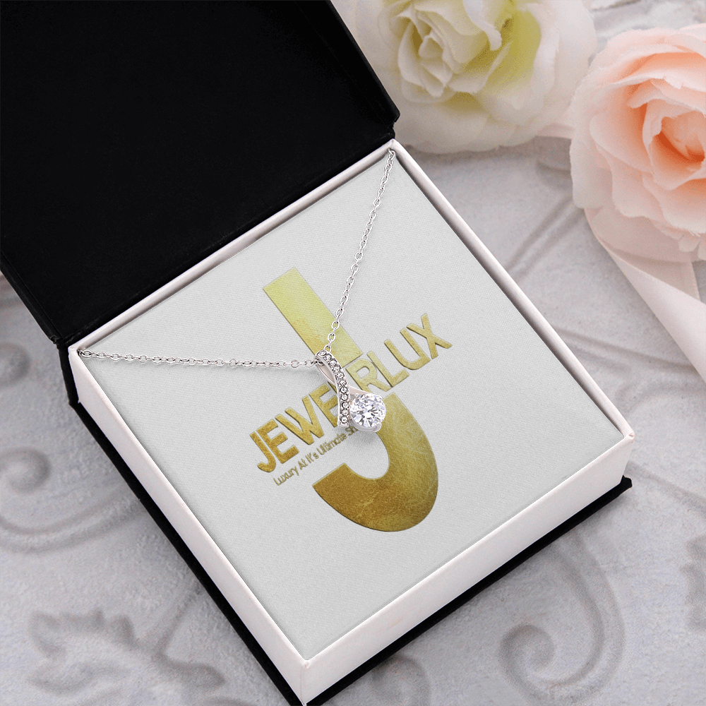 Alluring Beauty Necklace (Yellow & White Gold Variants)