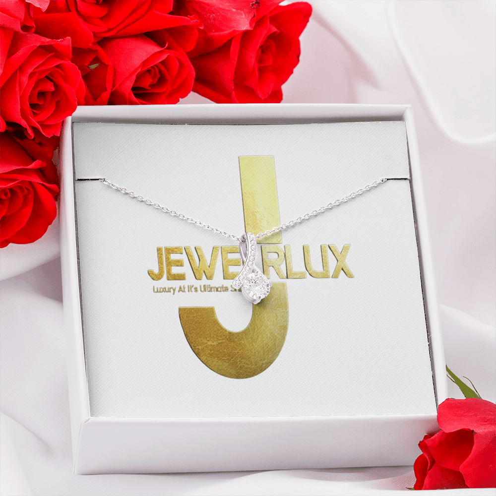 Alluring Beauty Necklace (Yellow & White Gold Variants)