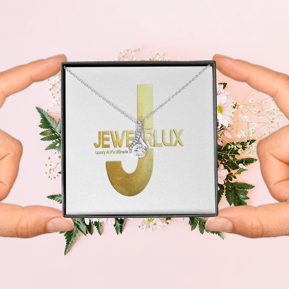 Alluring Beauty Necklace (Yellow & White Gold Variants)