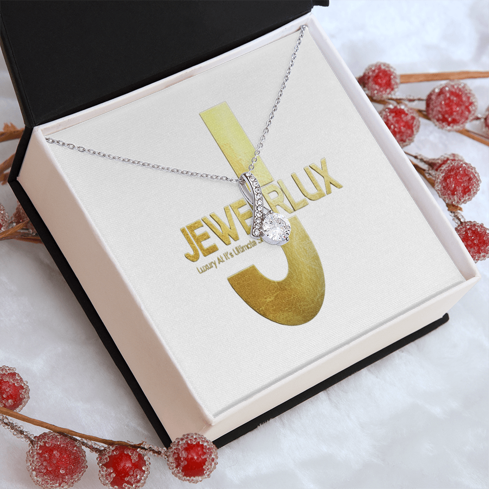 Alluring Beauty Necklace (Yellow & White Gold Variants)