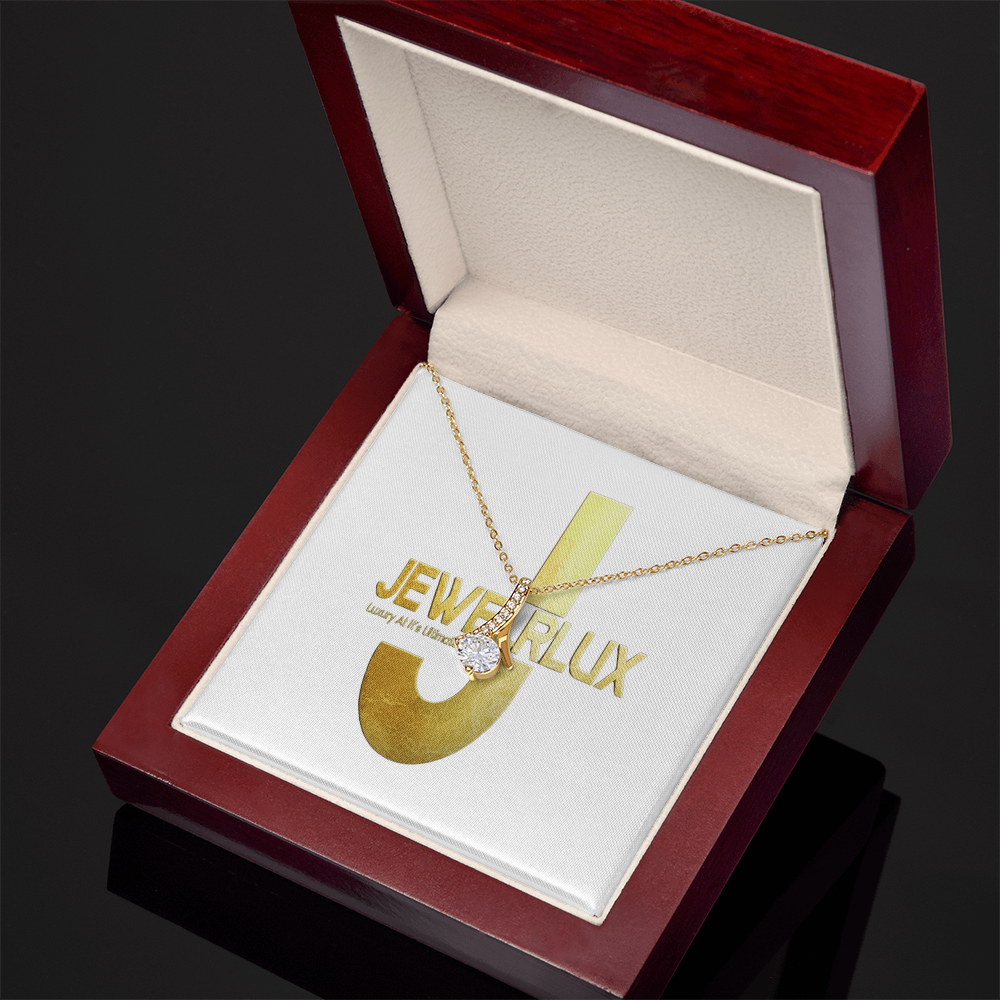 Alluring Beauty Necklace (Yellow & White Gold Variants)