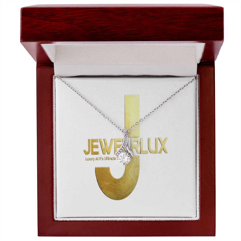 Alluring Beauty Necklace (Yellow & White Gold Variants)