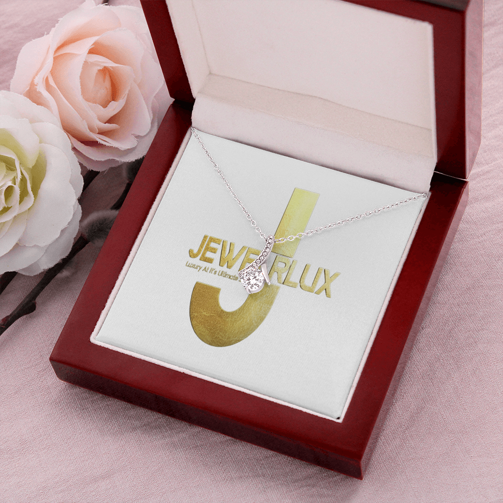 Alluring Beauty Necklace (Yellow & White Gold Variants)