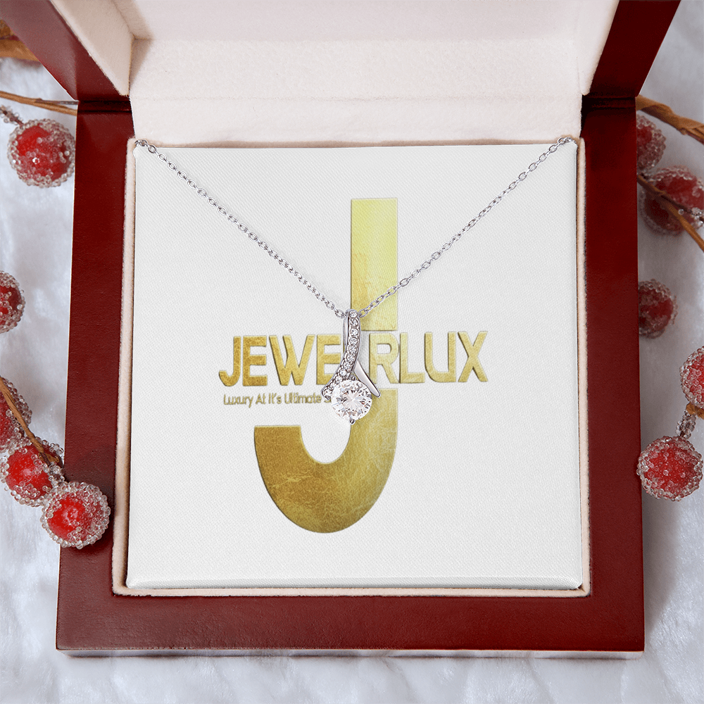 Alluring Beauty Necklace (Yellow & White Gold Variants)